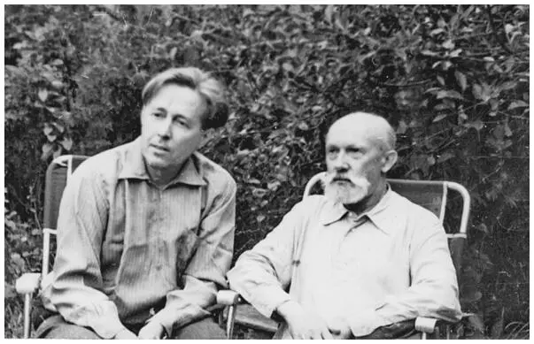 А И Солженицын с Н И Зубовым в Рязани 1958 Анатолий Яковлевич Куклин - фото 50