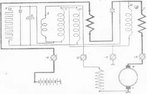 Рис 36Принципиальная схема релерегулятора РРА 250 w К конденсатор Я - фото 39