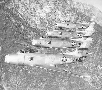 Истребитель F86 США С апреля 1953 г в связи с возросшим сопротивлением - фото 70