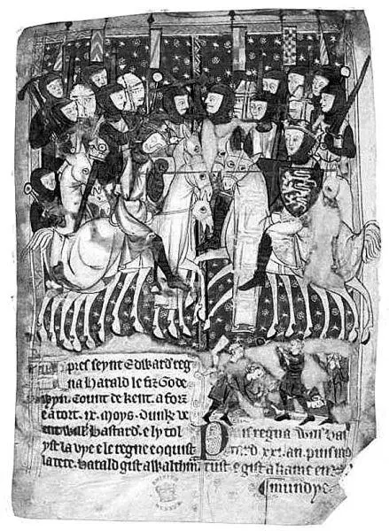 Герцог Вильгельм убивает короля Гарольда в битве при Гастингсе Иллюстрация из - фото 7