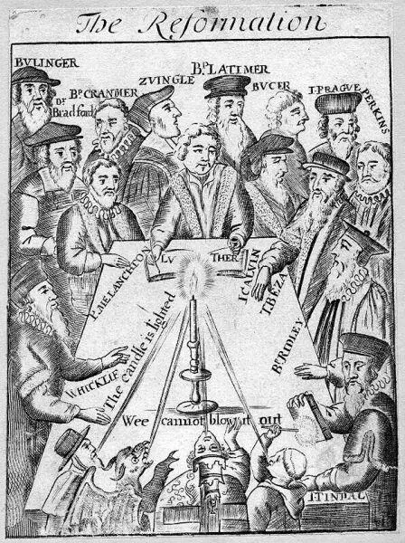 Неизвестный художник Реформация Ок 1683 Национальная портретная галерея - фото 45