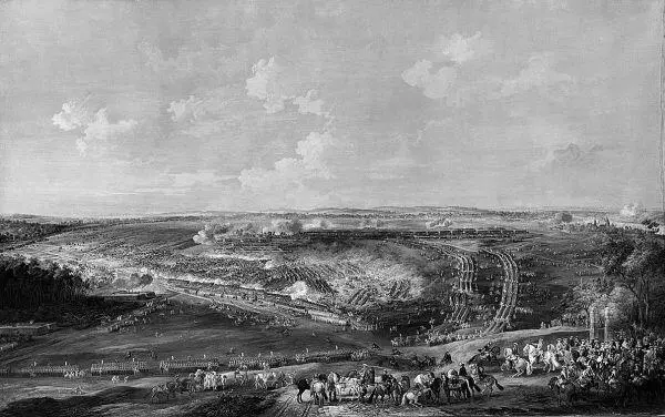 Луи Никола ван Бларенберг Битва при Фонтенуа 11 мая 1745 года 1779 Версаль - фото 83