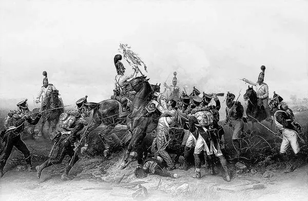 Б П Виллевальде Подвиг лейбгвардии Конного полка в сражении при Аустерлице - фото 106