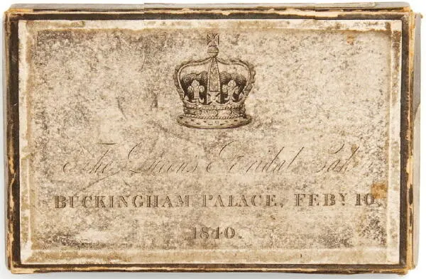 Кусочек свадебного торта королевы Виктории 1840 год - фото 77