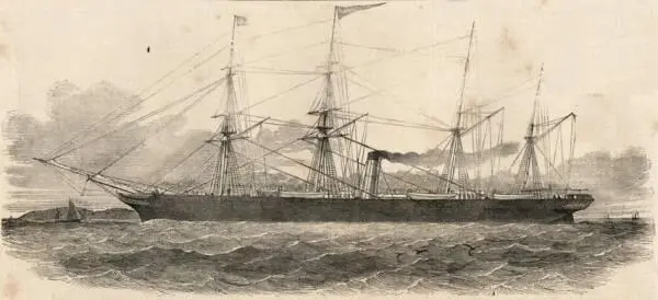 Индийский океан сентября 1878 г А ваша ЛуизаМария недурной парусный - фото 17