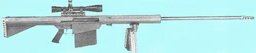 Винтовка Barret M82 Ранний вариант Винтовка Barret M82A1 Ранний вариант с - фото 268
