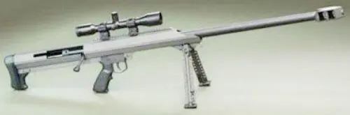 Винтовка Barret М99 Вид справа Винтовка Barret М99 Вид слева Сошки - фото 286