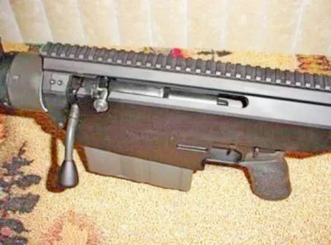 Bushmaster BA50 Вид на затвор Патрон 12799 50 BMG Новейшая КСВ - фото 337