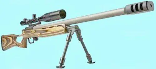 State Arms Big Bertha Патрон 12799 50 BMG длина ствола 9144 мм - фото 442
