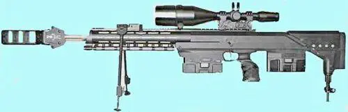DSR50 с дульным тормозом Ствол консольно вывешенный с восемью - фото 499