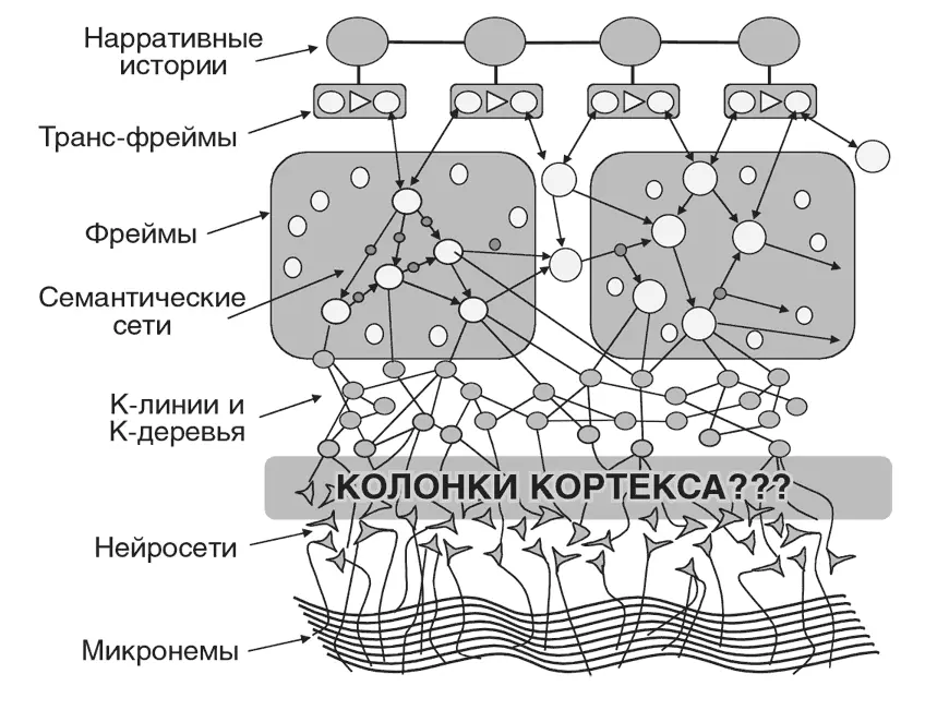 На этой схеме пример возможной структуры репрезентации знаний в мозге Однако - фото 135