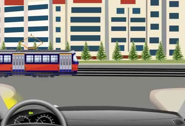 Перекресток равнозначный однако в данном случае мы должны уступить дорогу - фото 262