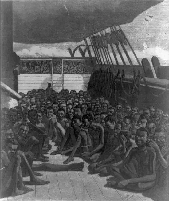 Перевозка африканских рабов через Атлантику на барке Вилдфайер Апрель 1800 - фото 41