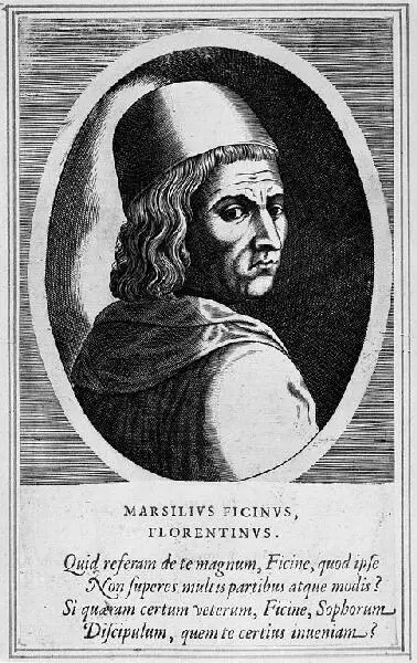 Марсилио Фичино гравюра 1572 г По указанию Козимо Медичи Фичино переводит - фото 75