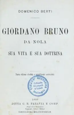 Титульный лист очередного переиздания книги Доменико Берти Италия 1889 г - фото 82