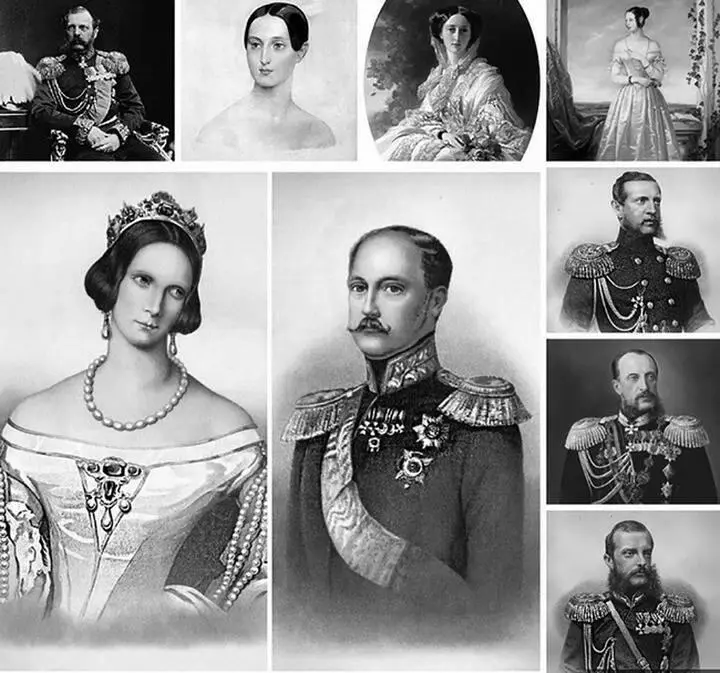 Николай I с супругой Александрой Федоровной и их дети Николай I на смертном - фото 55