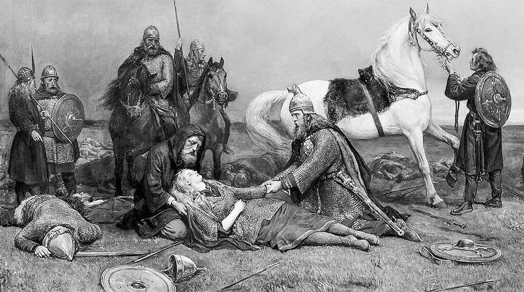 Смерть Валькирии Худ Петер Николай Арбо 1880 В 2017 году было сделано - фото 5
