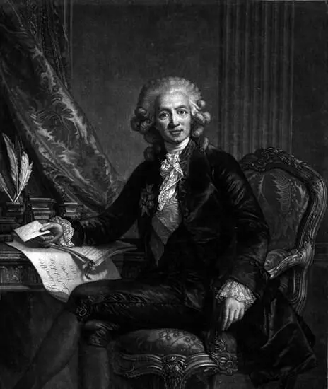 Ил 14 Эстамп с картины Элизабет ВижеЛебрен Карл Александр де Калон 1784 К - фото 14