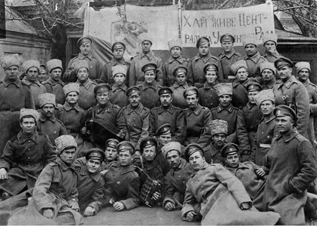 Полк имени Шевченко 1917 Всеволод Петров Петрiв полковник русской армии - фото 19