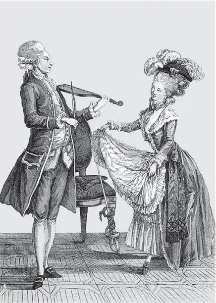 Мода времен Марии Антуанетты 1770е годы Прославленный в то время актер Флёри - фото 37