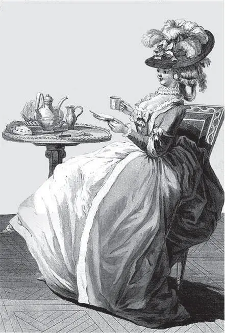 Мода времен Марии Антуанетты 1780е годы Новое объединение словесно - фото 49