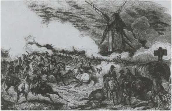 Сражение при Вальми Сентябрь 1792 г Смерть Марата Картина Ж Л Давида - фото 39