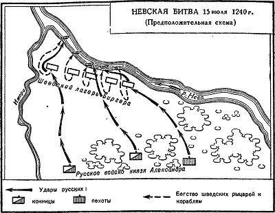 Невская битва Бой шёл жестокий Русские воины были страшны в ярости мужества - фото 53