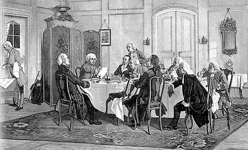 Кант и его сотрапезники Художник Э Дерстлинг Раболепие В системе природы - фото 4