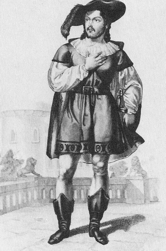 Джованни Рубини Гуальтьеро в опере В Беллини Пират 1827 год Гаэтано - фото 45