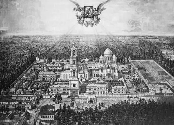 Вид Выксунской обители Литография начала XX в По смерти матушки игумении - фото 18