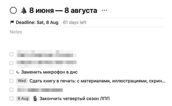 Два месяца Неделя День В задачи недели не всегда попадают дела напрямую - фото 47