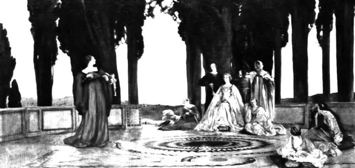 Фьямметта поет Художник Эдвин Остин 1850е гг Таковы были литературные - фото 248