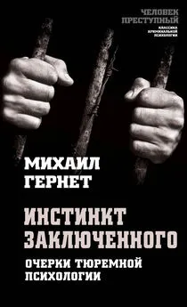 Михаил Гернет - Инстинкт заключенного. Очерки тюремной психологии