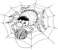 Тянется нитка А клубок не смотать Паутина Восемь ног - фото 68