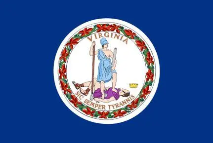 Рис 457 Флаг штата Вирджиния США Печать была создана в 1776 году На ее - фото 238