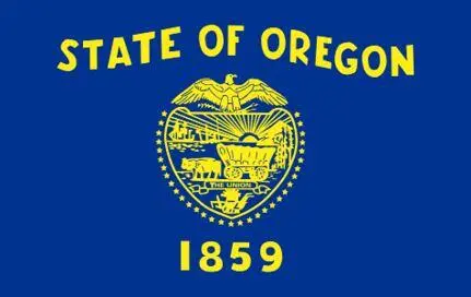 Рис 458 Лицевая сторона флага штата Орегон США На оборотной стороне - фото 239
