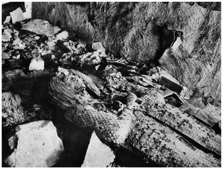 Гробница KV55 Гроб каким его увидел Айртон Источник from Theodore M Davis - фото 36
