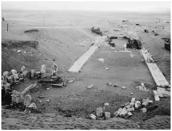 Раскопки под руководством Ризкаллы Нагиба Макрамаллы в 1940х годах - фото 69