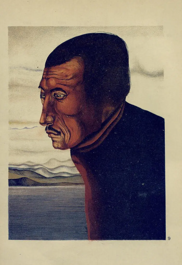 Портрет капитана Богатырёва Якут Поход Сибирякова 1932 год - фото 7