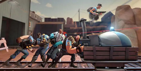 Team Fortress 2 2008 Valve Уровень Wasteland из Call of Duty Modern - фото 214