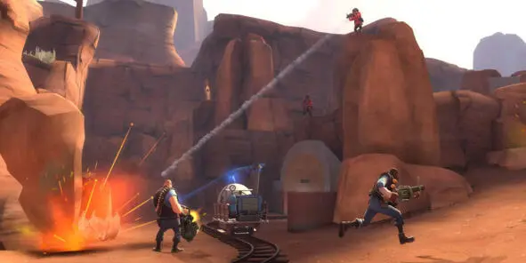 Team Fortress 2 2007 Valve Дизайнеры уровней и художники Overwatch 2016 - фото 238