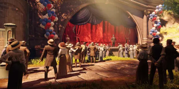 Bioshock Infinite 2013 Irrational Games Случайные события на уровнях - фото 75