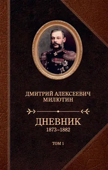 Дмитрий Милютин - Дневник. 1873–1882. Том 1 [litres]