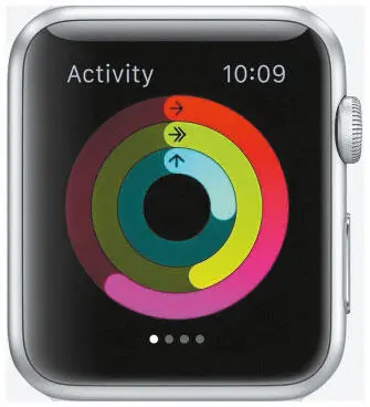 Рис 624 Приложение Активность на Apple Watch ставит задачу заполнить все - фото 52