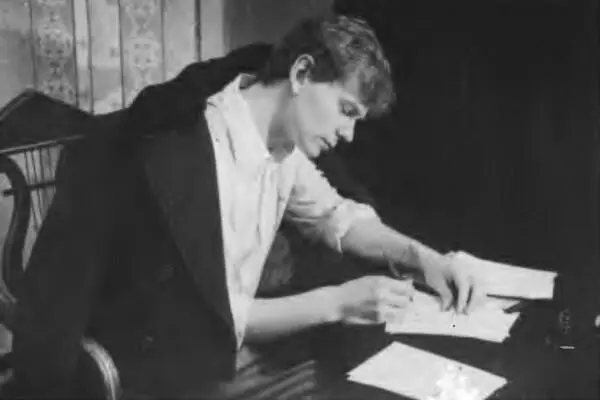 Поэт за работой 1920е гг Сергей Есенин Художник Ю Анненков 1923 г С п - фото 70