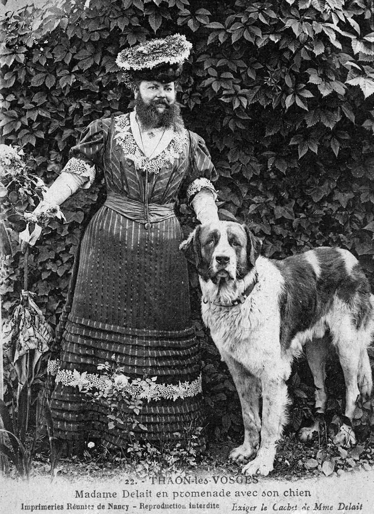 Ил 432 Madame Delait en promenade avec son chien Мадам Делэ гуляет со своей - фото 110