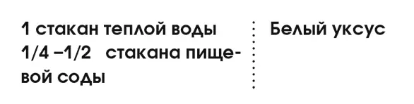 Смешайте в стеклянной миске теплую воду и соду до состояния пасты Снимите - фото 24