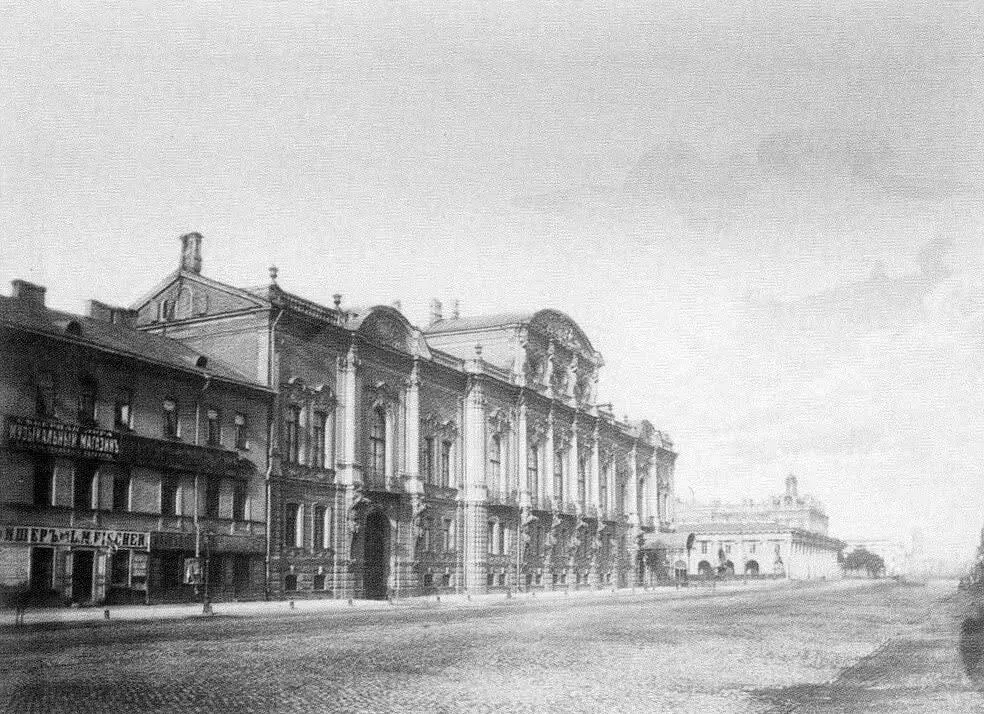 Рис 11 Дом Дидло крайний слева фотография XIX века Спустя семьдесят дней - фото 11