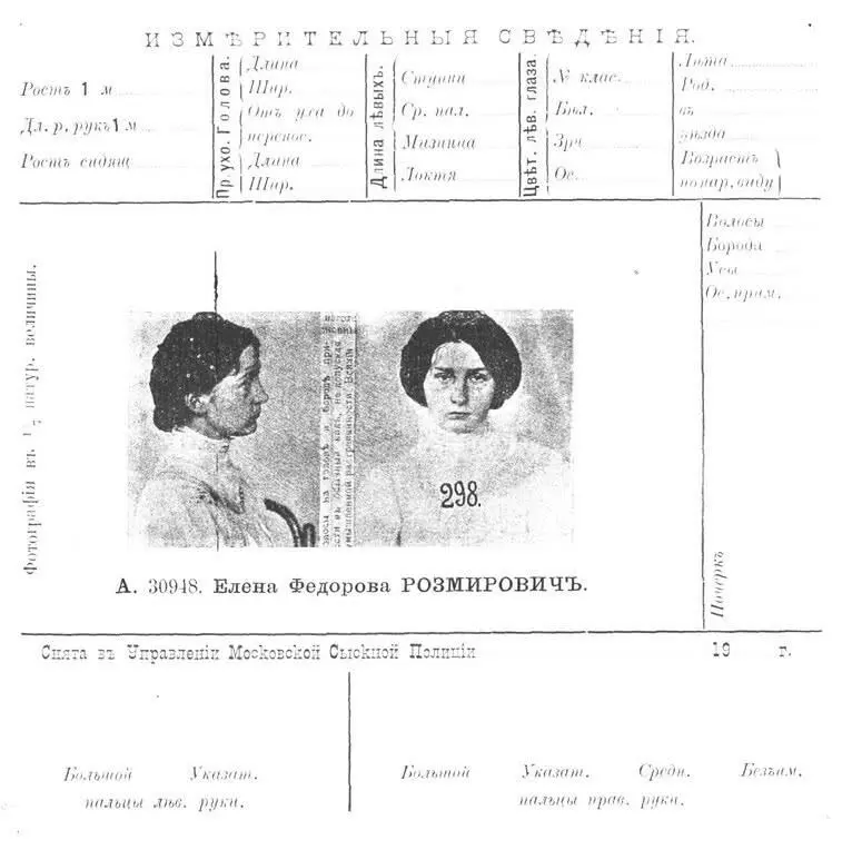 Рис 31 Карточка сделанная в МСП с измерительными сведениями и фотографией - фото 31