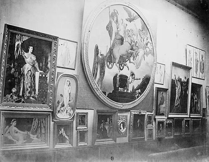 14 Зал Энгра на Всемирной выставке 1855 года Фотография неизвестного автора - фото 14